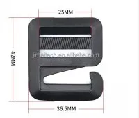 Plastik G Hook Slider Rectangle Hook Bag Strap Hook Lifesaver.