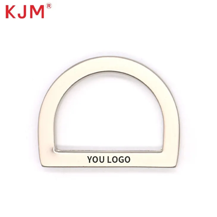 Metal Flat D Ring Buckle